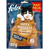 FELIX Tasty Nuggets Katzensnack Huhn und Ente 6x180g