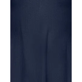 KIDS ONLY Sommerkleid KIDS ONLY "KOGHILLARY V NECK DRESS CS WVN", Mädchen, Gr. 122/128, N-Gr, navy blazer, Web, Obermaterial: 98% Polyester, 2% Elasthan, unifarben, figurumspielend Midi, V-Ausschnitt, Flügelärmel Rüschen, Kleider Sommerkleid