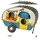 DanDiBo Ambiente DanDiBo Vogelhaus zum Aufhängen Metall Deko Wohnwagen Wetterfest 96254 Nistkasten Futterstation für Vögel Shabby mit Kette Caravan Camper Balkon