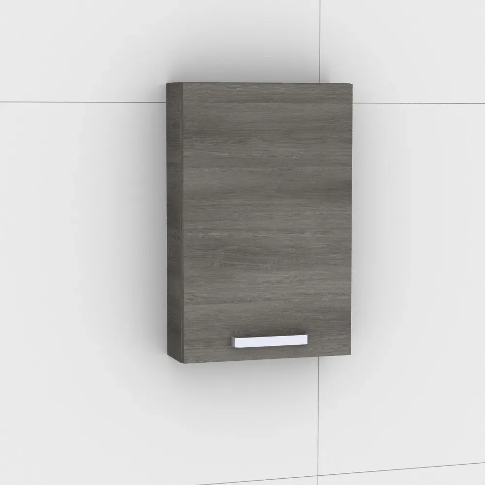 Artiqua 400 Wandschrank, Graphit Struktur quer, 400-OST-1-45-R-17-7070-401 400-OST-1-45-R-17-7070-401