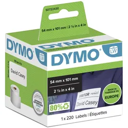 DYMO® Original Etikett für LabelWriterTM, Versand - weiss - permanent haftend, 1 x 220 Etiketten
