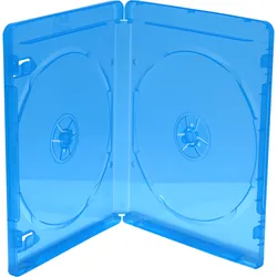 MEDIARANGE Blu-ray Disc-Videobox - Kapazität: 2 Blu-ray-Discs (Packung mit 50)