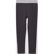 s.Oliver Ankle-Leggings mit Glitzerbund - grau - 140