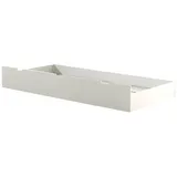 Vipack Unterbett Margrit auf Rollen 90 x 190 cm, MDF Weiß lackiert