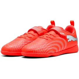 Puma Future 9 Play IT V IN Kinder glowing red/puma white/puma black 35