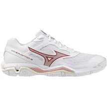 Mizuno Wave Phantom 3 Handballschuhe Damen - white/rose elegance/lava falls 40.5