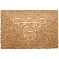 Fußmatte CAVITE 40 x 60 cm Kokosfasern Naturfarben