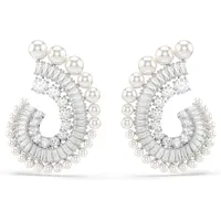 Swarovski Ohrhänger Ariana Grande x Swarovski Kristallperle weiß 5720869 rhodiniert