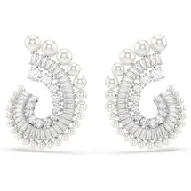 Swarovski Ohrhänger Ariana Grande x Swarovski Kristallperle weiß 5720869 rhodiniert