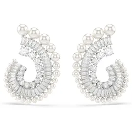 Swarovski Ohrhänger Ariana Grande x Swarovski Kristallperle weiß 5720869 rhodiniert