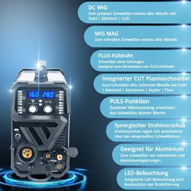 STAHLWERK CTM-416 (6-in-1) Schutzgasschweißgerät