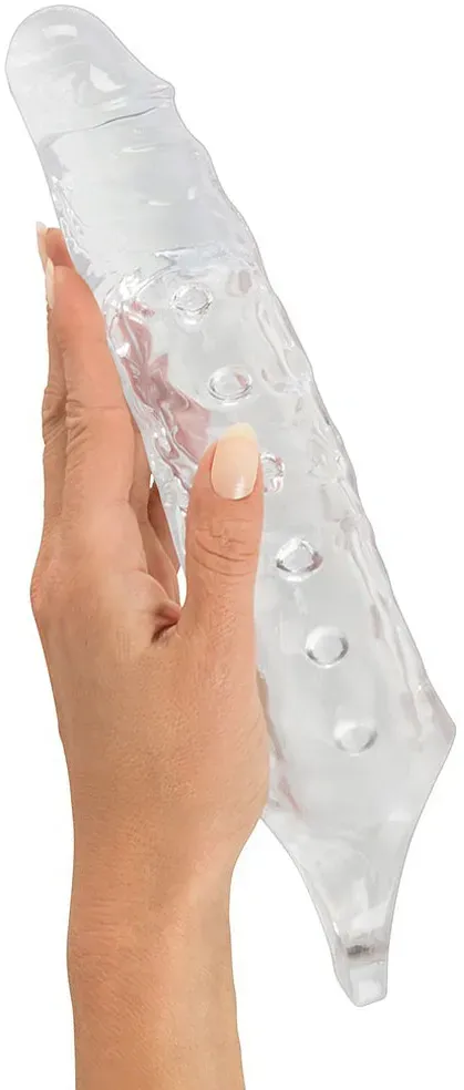 Crystal Skin Penishülle mit Hodenring