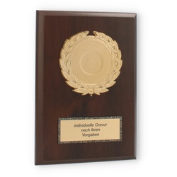 Holztafel Alessia gold 17,8x12,7cm