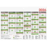 Brunnen Tafelkalender A5 2026