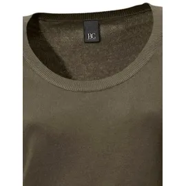 Heine Rundhalspullover Oliv 40