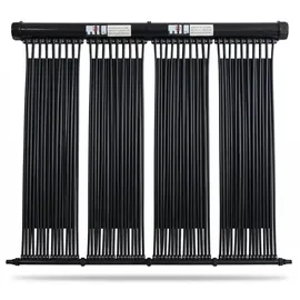 MuCoLa Solarheizung schwarz 305x80 cm