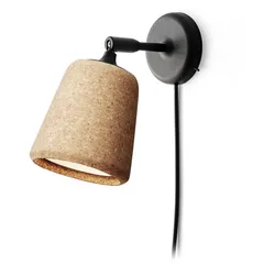 New Works - Material Wandleuchte, Kork