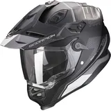 Scorpion ADF-9000 Air Desert, Endurohelm - Matt Schwarz/Silber - S