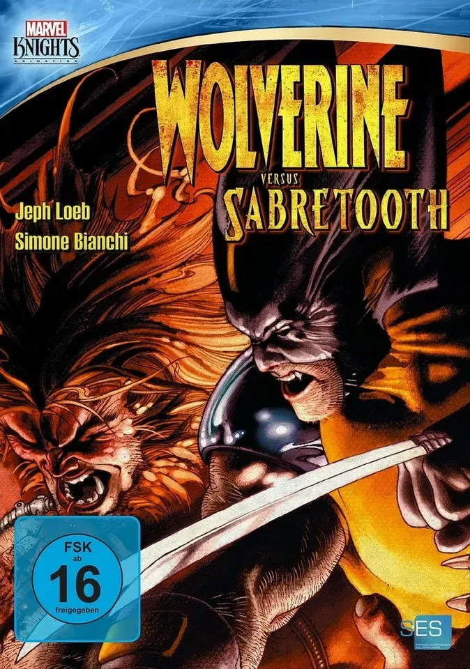 Preisvergleich Produktbild DVD Marvel Knights - Wolverine versus Sabertooth (OmU)