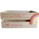 concord home & interieur Kiste Rainbow 32 cm 1-tlg. mehrfarbig