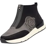 Rieker 5895600 589 für Damen Stiefelette High Top Sneaker Reißverschluss Blume 58956, Größe:39 EU,