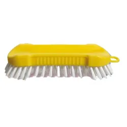 Haug Scheuerbürste rund 58021 , Farbe: gelb