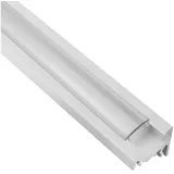 tktrading24 A20 LED Profil Schwarz mit Abdeckung - Premium Eckprofil 30° - 1m klar