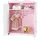 Pinolino »Jasmin«, rosa (weiß, rosa), Puppenmöbel, KinderB:45cm H:62cm T:27cm, B:45cm H:62cm T:27cm
