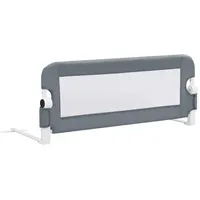 vidaXL Bettschutzgitter Ryland 102 x 42 cm Grau