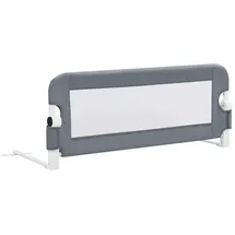 vidaXL Bettschutzgitter Ryland 102 x 42 cm Grau