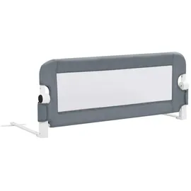 vidaXL Bettschutzgitter Ryland 102 x 42 cm Grau