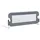 vidaXL Bettschutzgitter Ryland 102 x 42 cm Grau