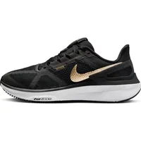 Nike Laufschuh 'AIR ZOOM STRUCTURE 25' - Gold,Schwarz -
