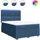 vidaXL Boxspringbett 140 x 200 cm Blau