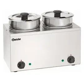 Bartscher Bain Marie Hotpot, 2x Topf, 3,5 L