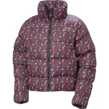 HELLY HANSEN Jade Puffer Damen Winterjacke blau/rot - XL
