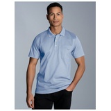 Trigema Poloshirt » Poloshirt aus Single-Jersey«, Gr. 4XL, pearl-blue, , 70485017-4XL