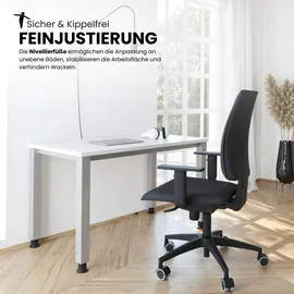 bümö Schreibtisch, Serie-Q (Mini) 120 x 67 x 72 cm