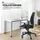 bümö Schreibtisch, Serie-Q (Mini) 120 x 67 x 72 cm