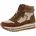 Mustang Damen Stiefelette sportliche Plateau-Sohle 15M0312003, Größe:37 EU, Farbe:Braun - 37