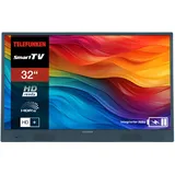 Telefunken PL32BI 32" LED HD mobiler Akku-TV blau