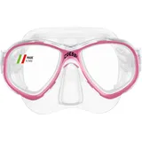 Cressi Perla Jr Mask - Schnorchelmaske. Transparent/Rosa, Einheitsgröße, Junior Unisex