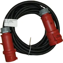 WDH Aktobis 32A CEE Starkstrom-Verbindungskabel H07RN-F 5G4 | 10 m, IP44