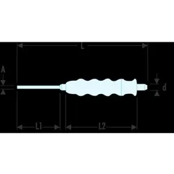Körner mit Handgriff Spitze 10mm 255.G10