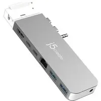 j5create USB-C® Mini-Dockingstation JCD395-N Passend für Marke: Apple USB-C® Power Delivery