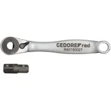 Gedore Bit-Knarre 1/4" L/R 91 mm RSW 6° inkl. Adapter R40150027