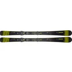 HEAD Damen All-Mountain Ski super Joy SLR Joy Pro, Grau, 163