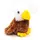 Cornelissen - Kuscheltier - Weißkopfseeadler, - 13 cm - braun,