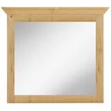 Home Affaire Spiegel "Livana", weiß, B:80cm H:80cm T:8cm, Massivholz, Spiegel, FSC zertifiziertes Massivholz