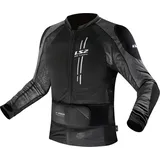 LS2 X-Armor Jacke Schwarz/Silber 4XL